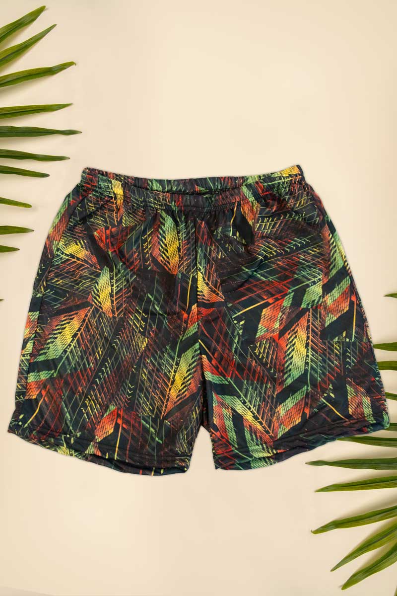 Tan Though Rush Hour board shorts
