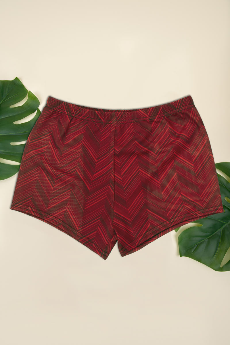 Cooltan Tan Though red merlot hipster swim